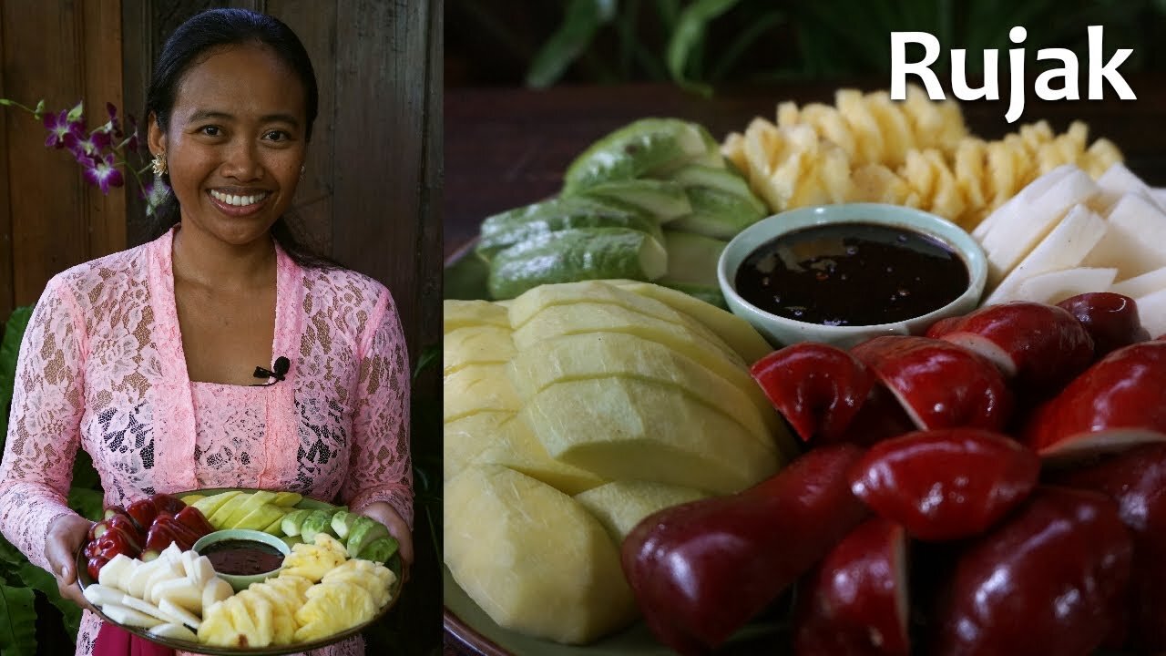 Rujak (Lodek), Balinese Traditional Fruit Salad