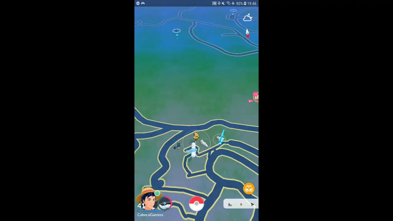 Veja a minha live de Pokémon GO