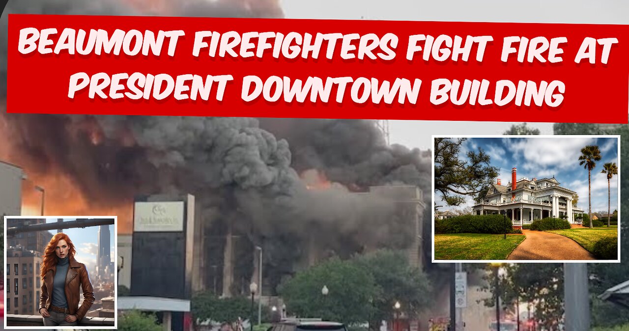 Beaumont firefighters fight fire at President downtown building