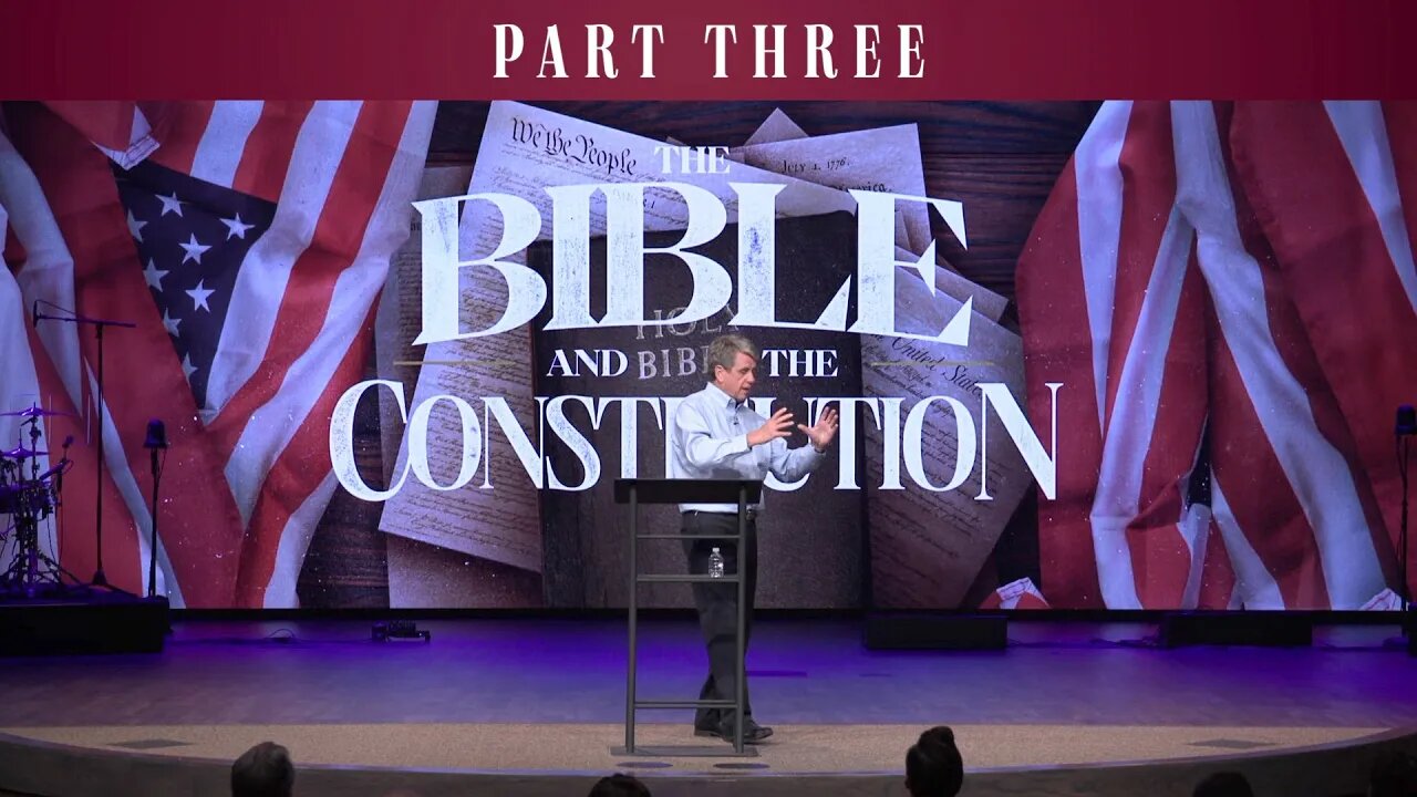 The Bible and the Constitution (Part 3 of 3) | Michael Farris | Cornerstone Chapel Leesburg, VA