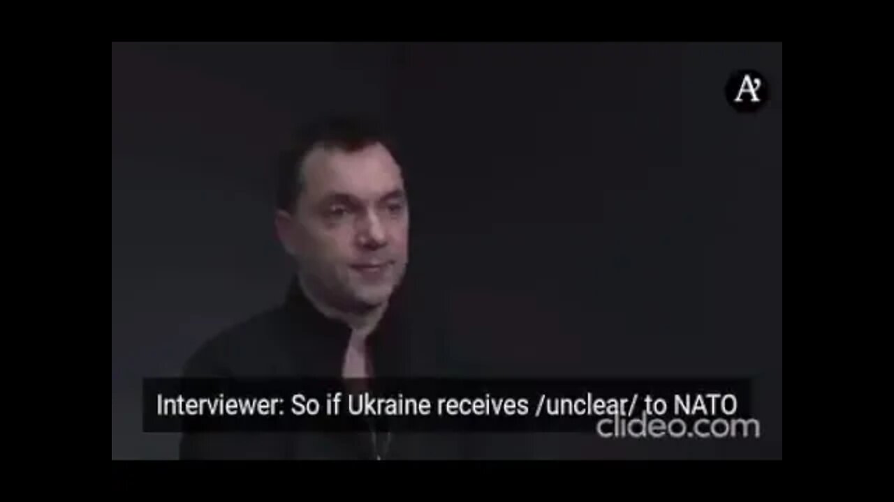 'Our price for joining NATO is a big war with Russia' - Oleksiy Arestovych in 2019