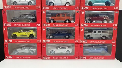 Diecast Model Car Unboxing and Review: Sports Cars, SUVs, Sedans, and More