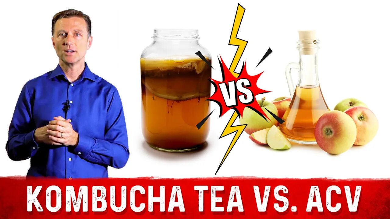 Kombucha Tea vs. Apple Cider Vinegar: Which is Better? – Dr. Berg on ACV Benefits