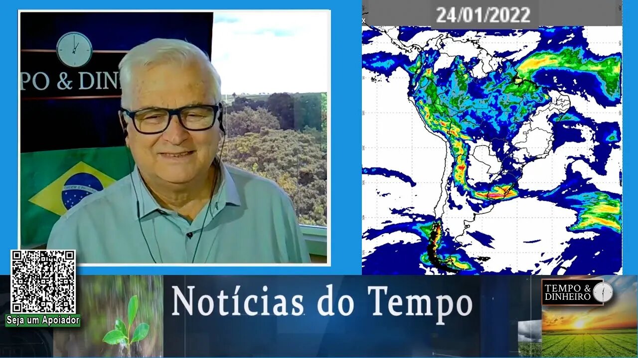 Chuvas ainda irregulares no PR e RS. Norte e Nordeste com dias chuvosos.