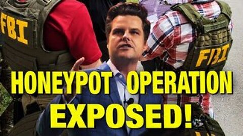 Matt Gaetz Sex Allegations Was A Honeypot Operation! w/ Ian Carroll