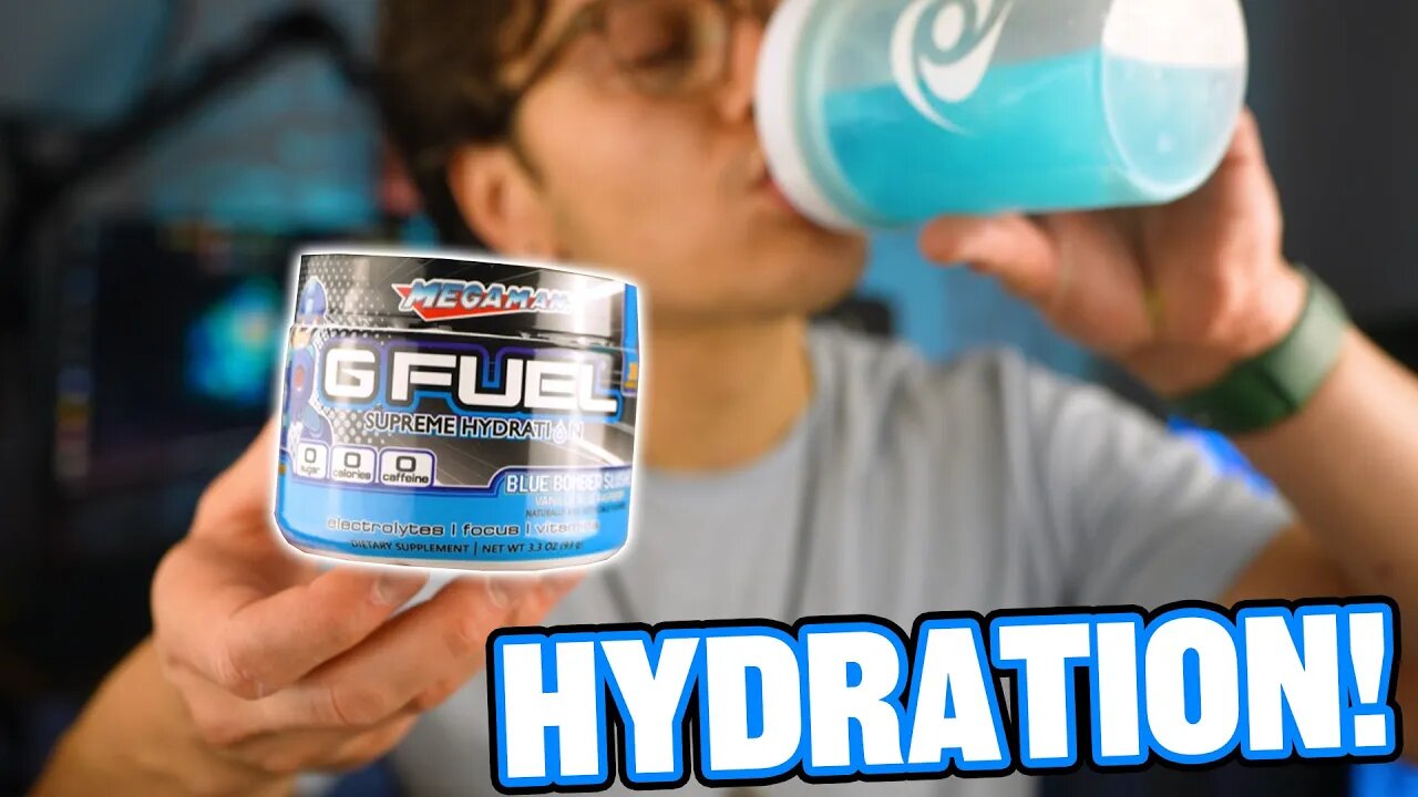 Mega Man Blue Bomber Slushie Hydration REVIEW!