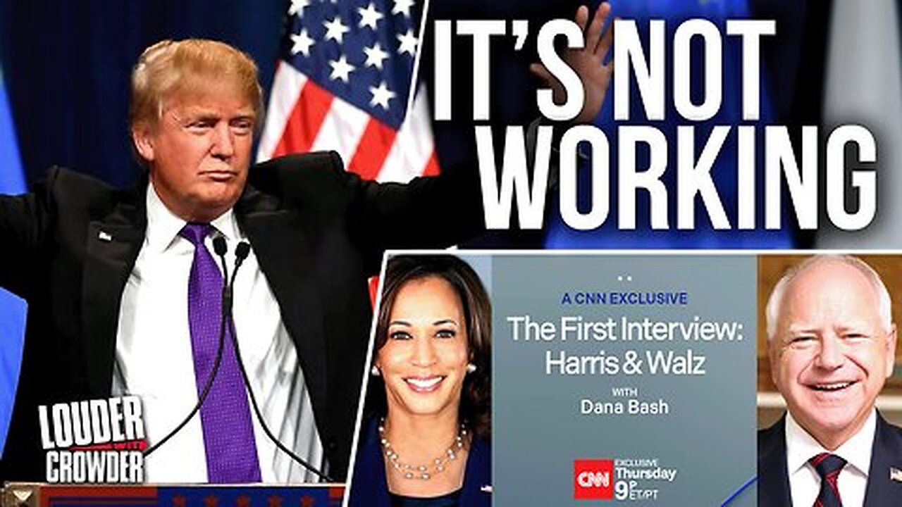 Dem Panic: Why Kamala picked CNN & Trump Indicted Again