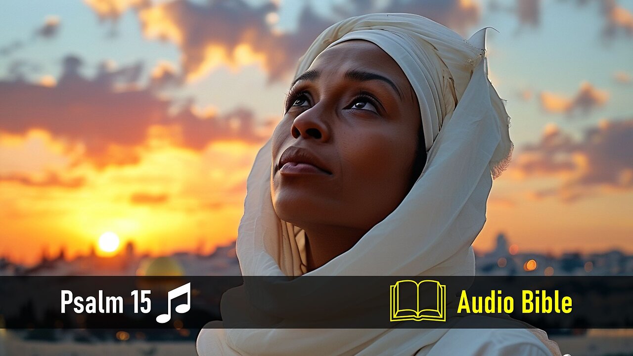 Psalm 15 with Music | Audio Bible | Who Shall Dwell on Your Sacred Hill?