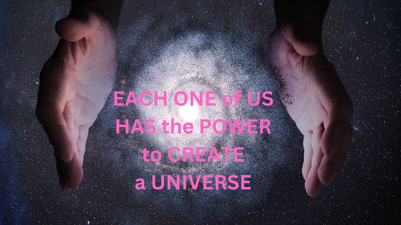 EACH ONE of US HAS the POWER to CREATE a UNIVERSE ~JARED RAND 07-15-2024 #2259