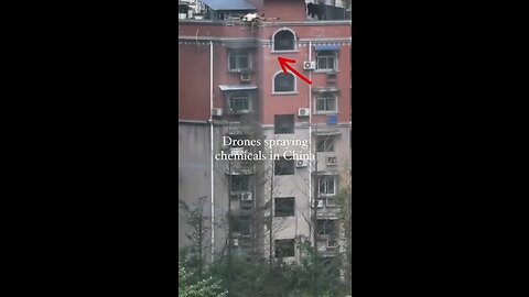 DRONES SPRAYING CHEMICALS IN CHINA!