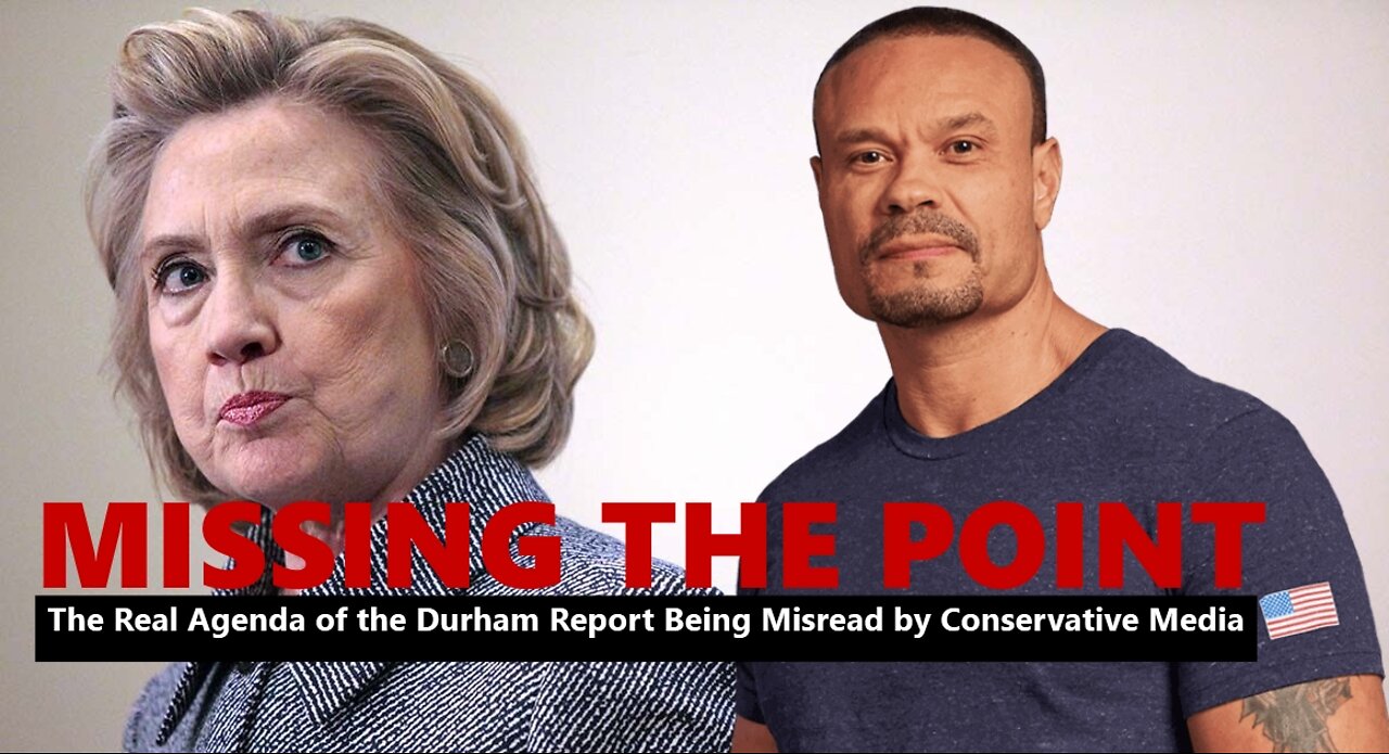 Bongino and Conservative Media MISS the Point on Why Hillary is Being Exposed