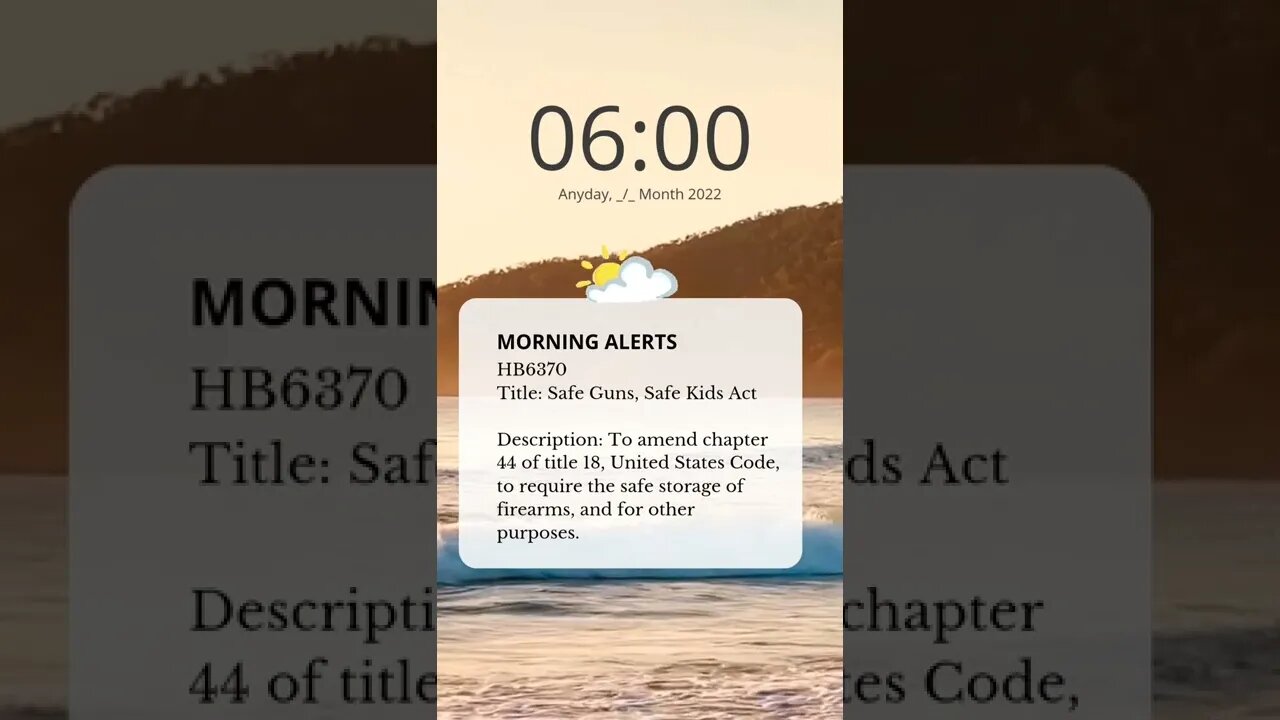 Morning 2A Alerts