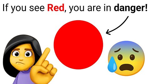 If You See Red ♥️ you are in Danger ⚡