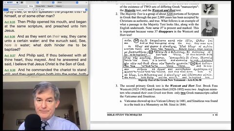 Lesson 5c - Which English Bible is Right?