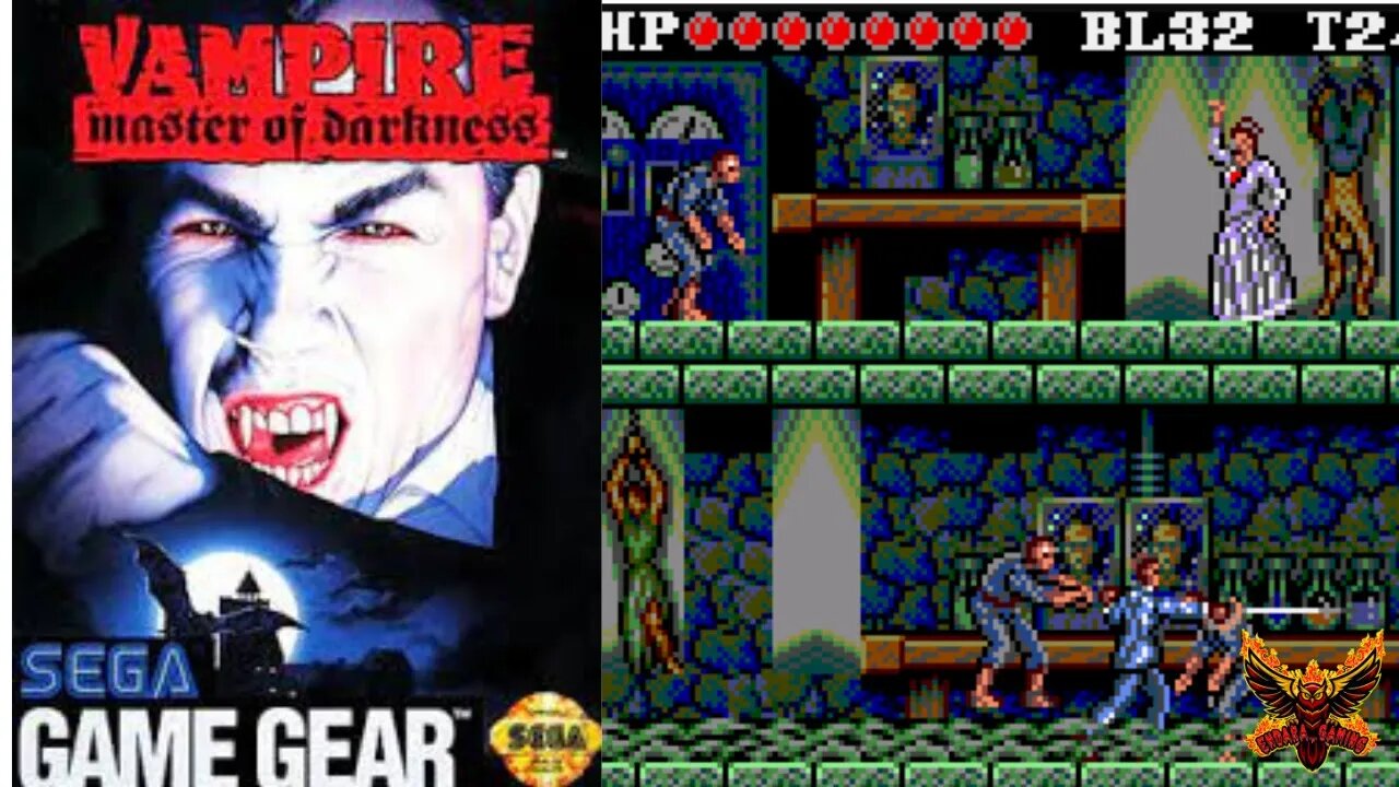 Vampire: Master of Darkness (Game Gear) | Full Story Mode | Horror Gaming for Halloween!