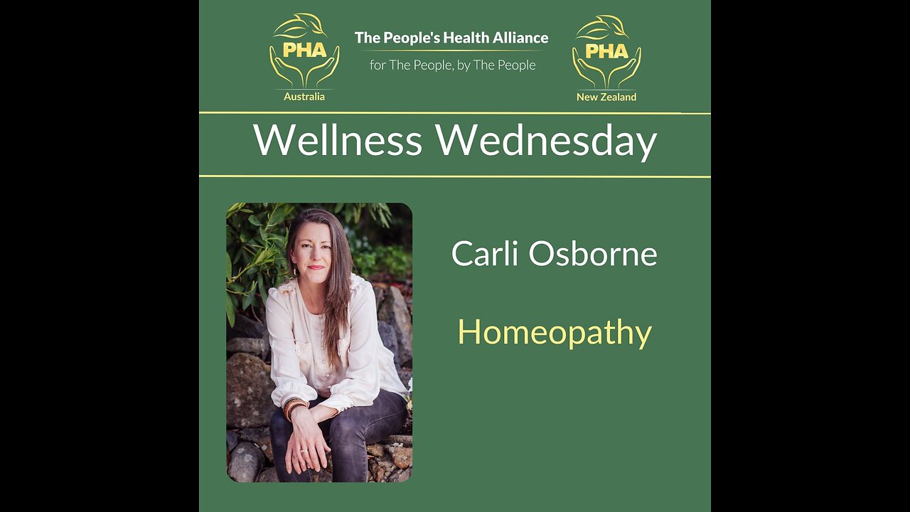 PHA Australia & NZ - Wellness Wednesday with Carli Osborne