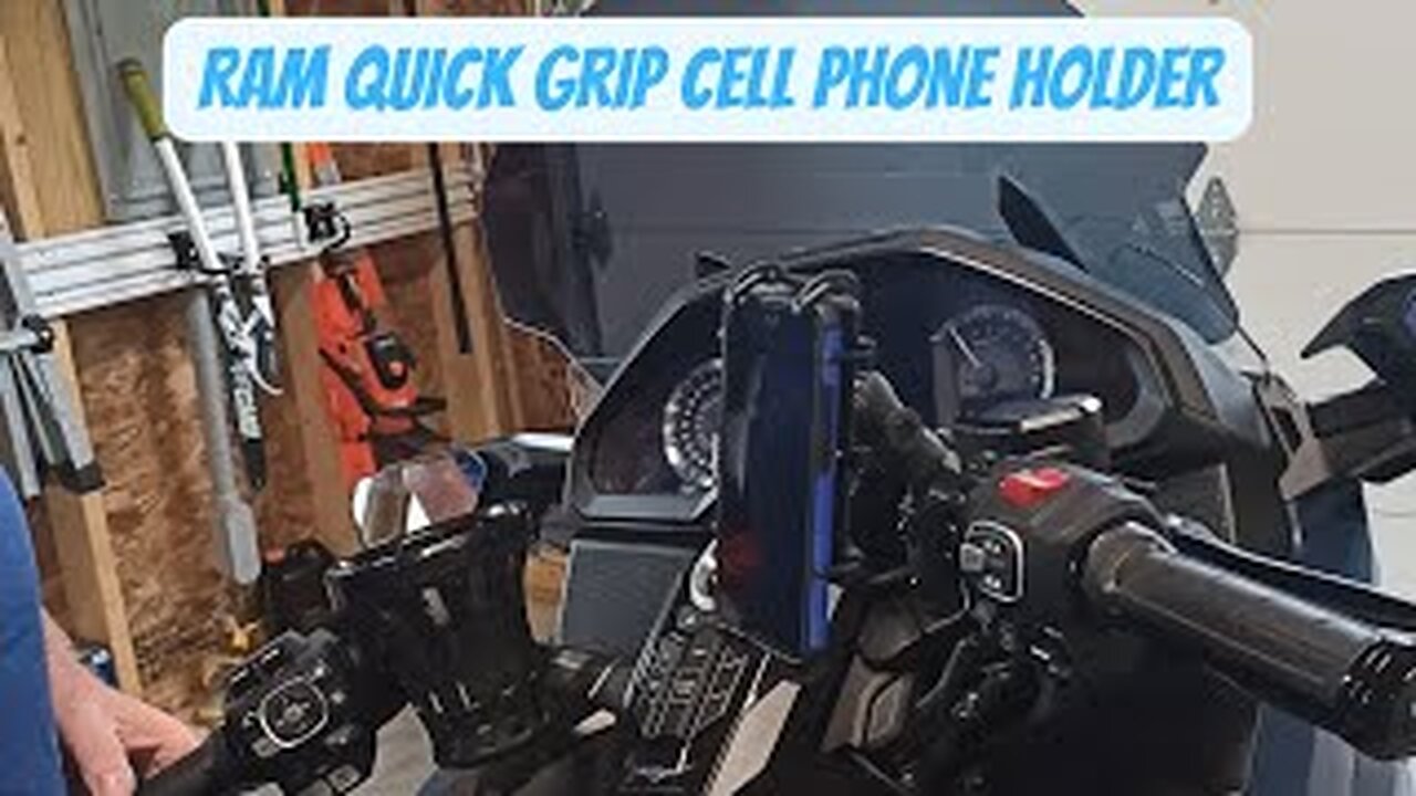 RAM QUICK GRIP CELL PHONE HOLDER