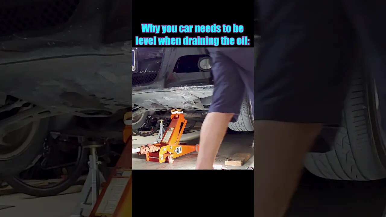 Why Your Car Needs To Be Level When Draining Oil