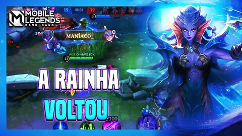 UM SIMPLES BUFF MUDA TUDO !! ELA É PERFEITA NA JUNGLE | Mobile Legends