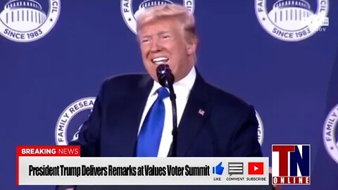 President Trump "We will protect Christianity from secular attacks"