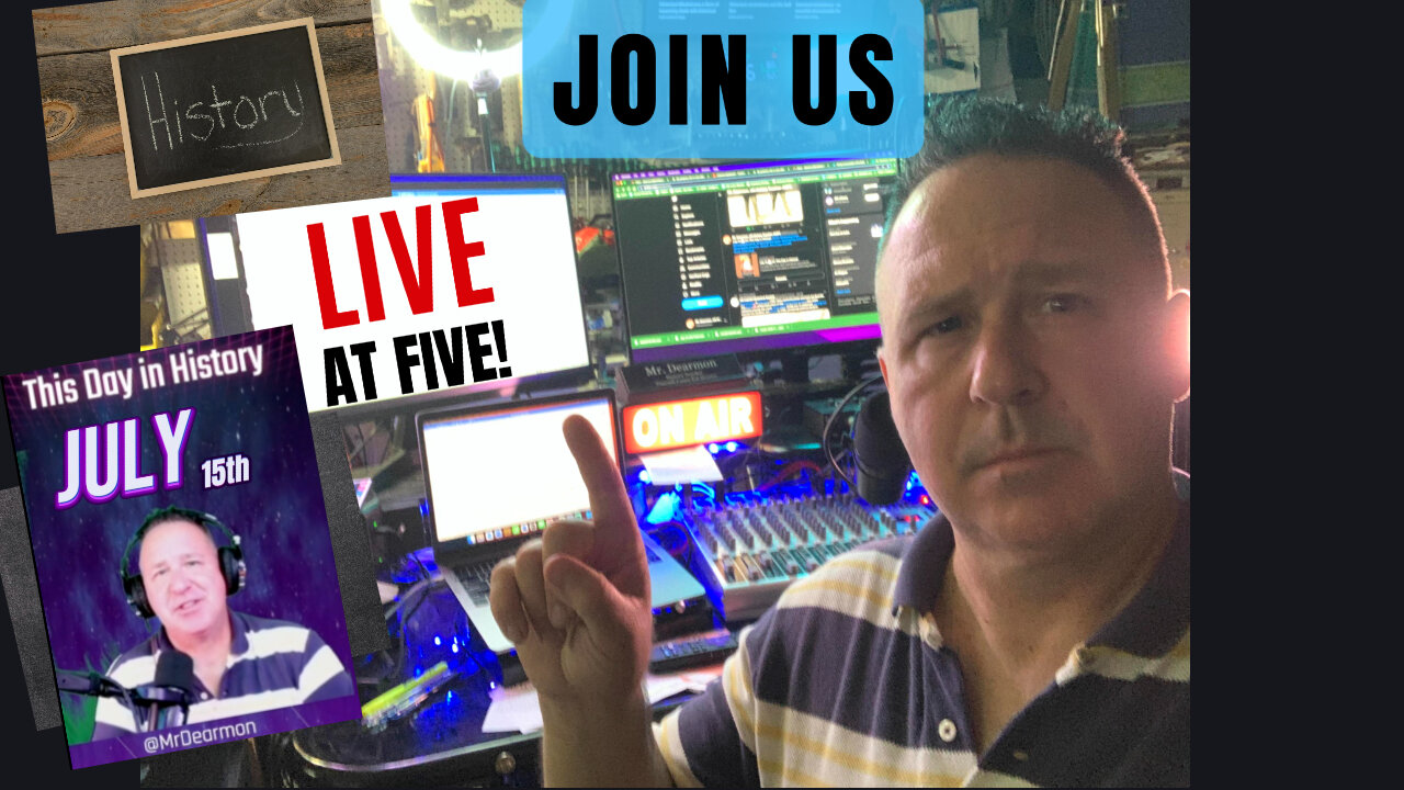 Making History LIVE from the Garage-POD Studio