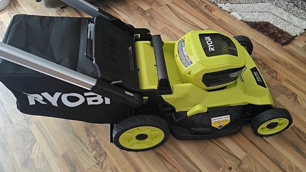 Ryobi 40v Hp Self-propelled Lawn Mower!