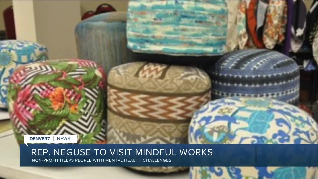 Rep. Neguse visits employment social enterprise Mindful Works