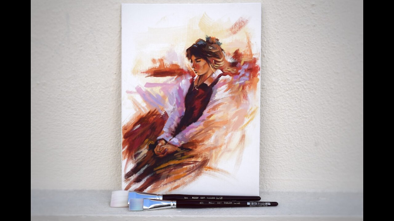 Richard Schmid Master Study - Watercolour & Gouache Painting