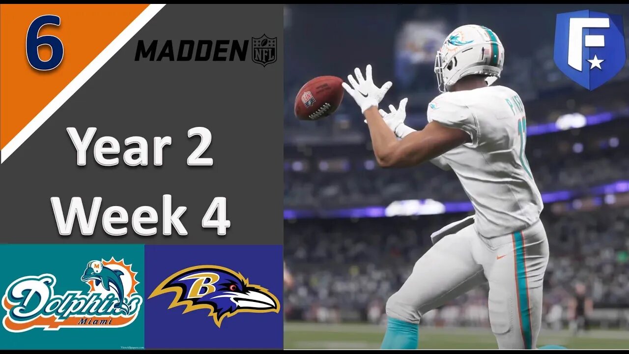 #6 Overtime Thriller in Baltimore l Madden 21 Coach Carousel Franchise [Dolphins]