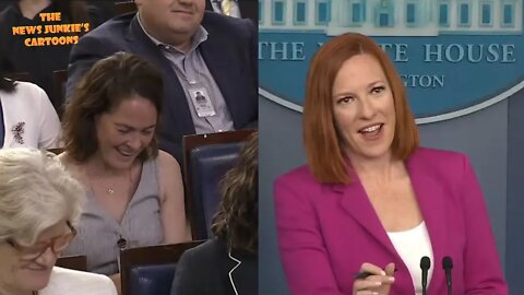 Psaki and WH press corp burst into laughter at the 'crime spree' engulfing US cities.