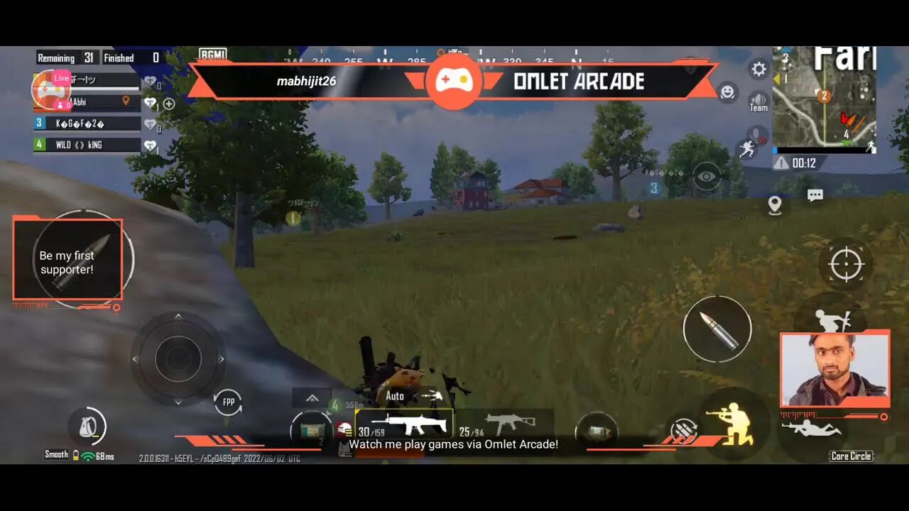 Watch me stream Battlegrounds India on Omlet Arcade!
