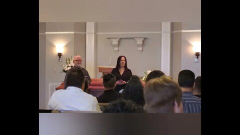 Mom's Service. Till we see you again.