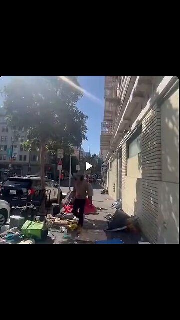 This is Kamala’s San Francisco. Bums smoke fent right by a children’s playground...
