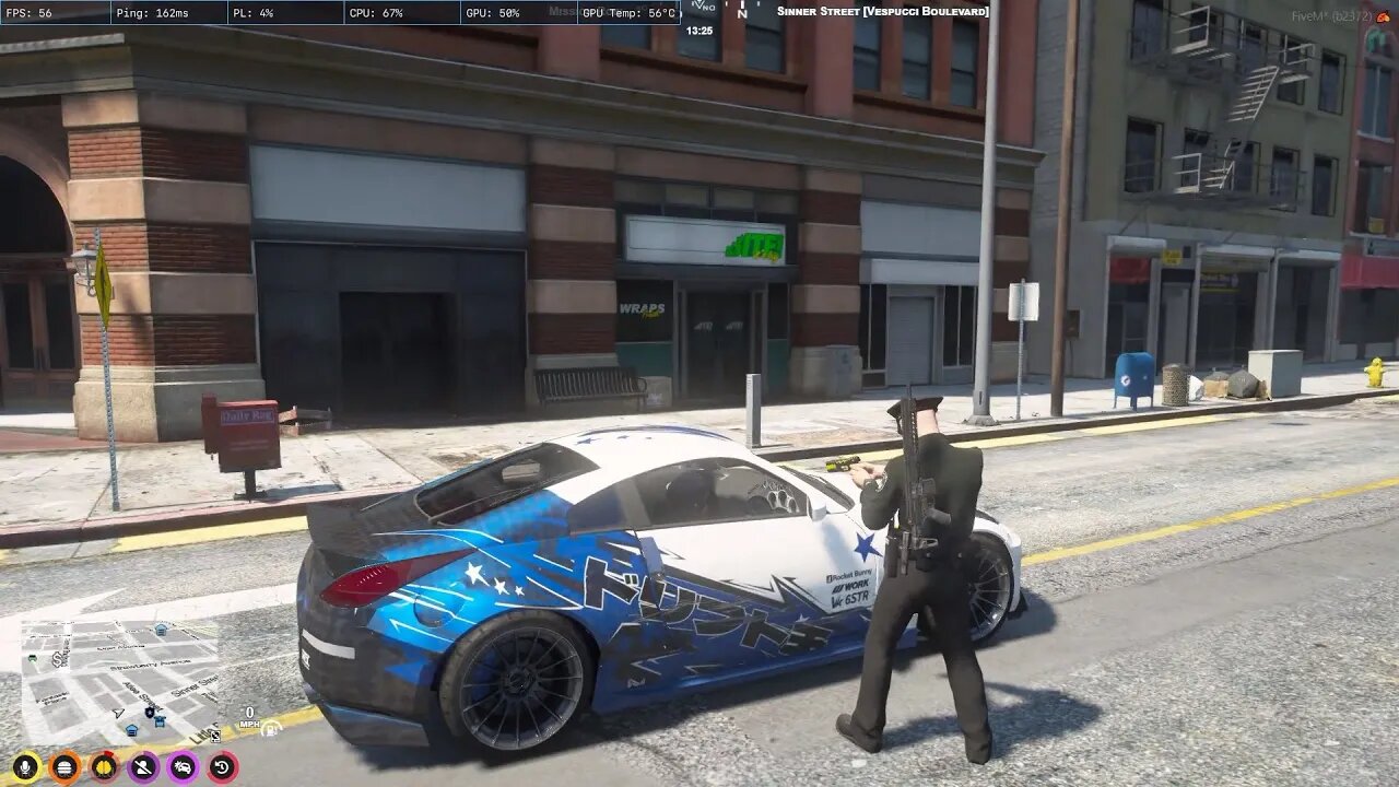 NoPixel SA - Fuga no modo Drift