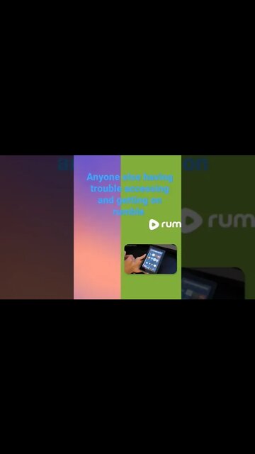 rumble doing this to you?