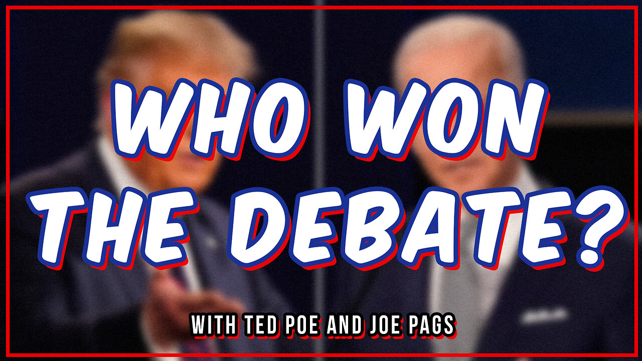 It's Elder Abuse! Rep Ted Poe Reacts to the Debate