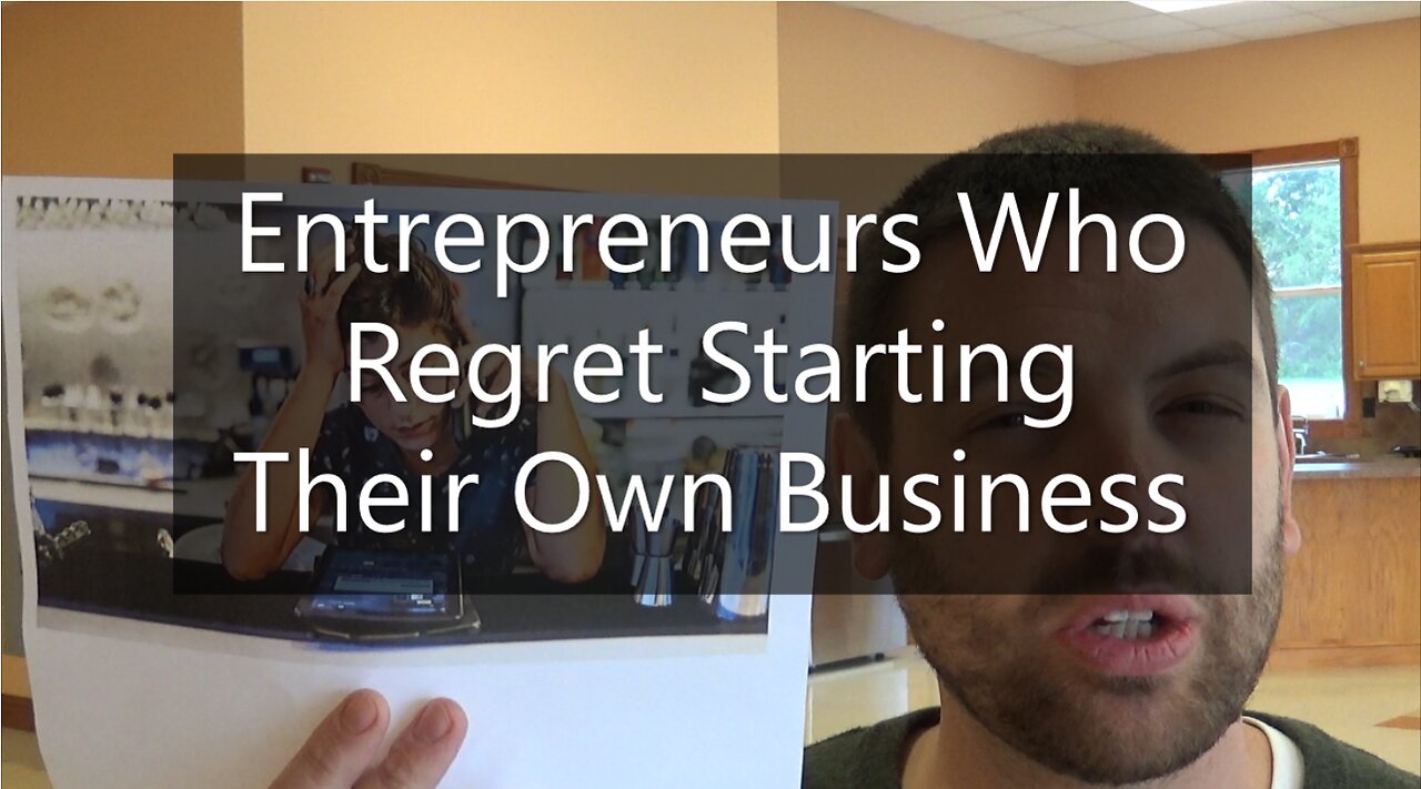 Entrepreneuers Who Regret Starting Their Own Business