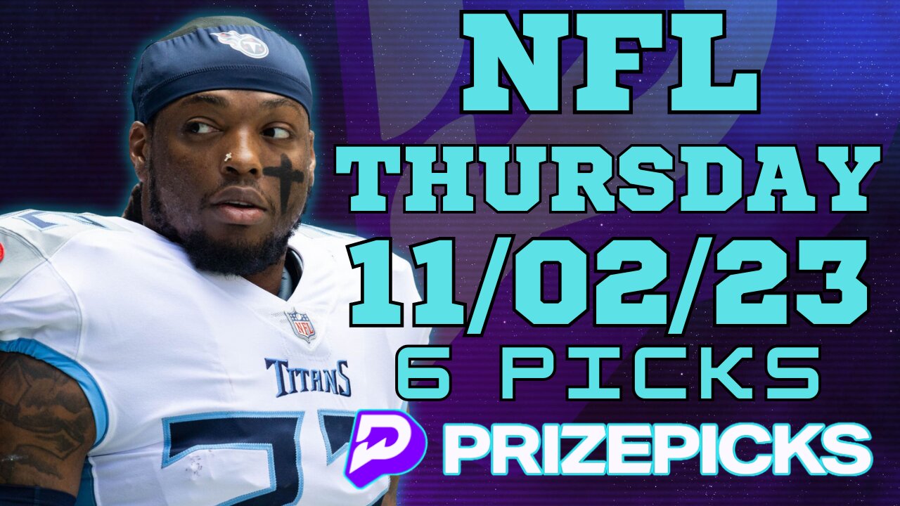 #PRIZEPICKS | BEST PICKS FOR WEEK 9 #NFL THURSDAY | #TITANS VS #STEELERS | 11/02/2023 | #BESTBETS |