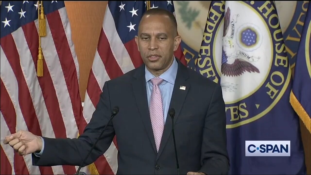 Dem Rep Hakeem Jeffries Complains MAGA Extremists Are Blocking Democrat Bills