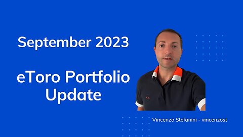 September 2023 eToro portfolio update