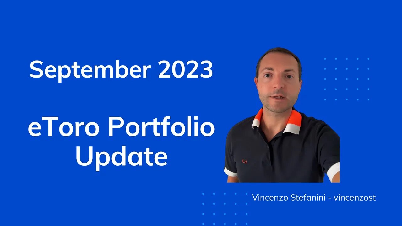 September 2023 eToro portfolio update