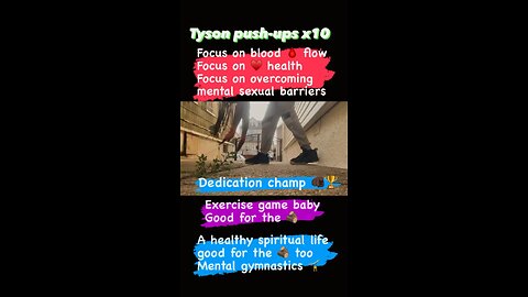 Tyson push ups daily