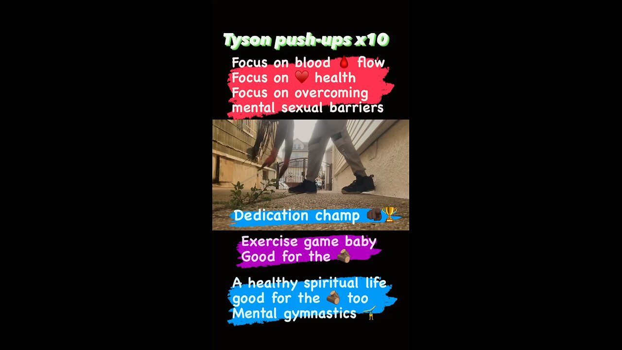 Tyson push ups daily