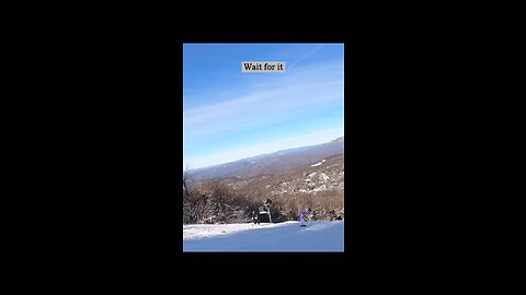 Kid gets clobbered by snowboarder