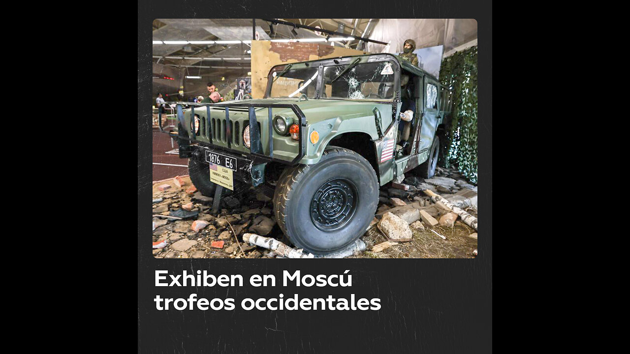 Rusia muestra la abundancia del armamento occidental capturado