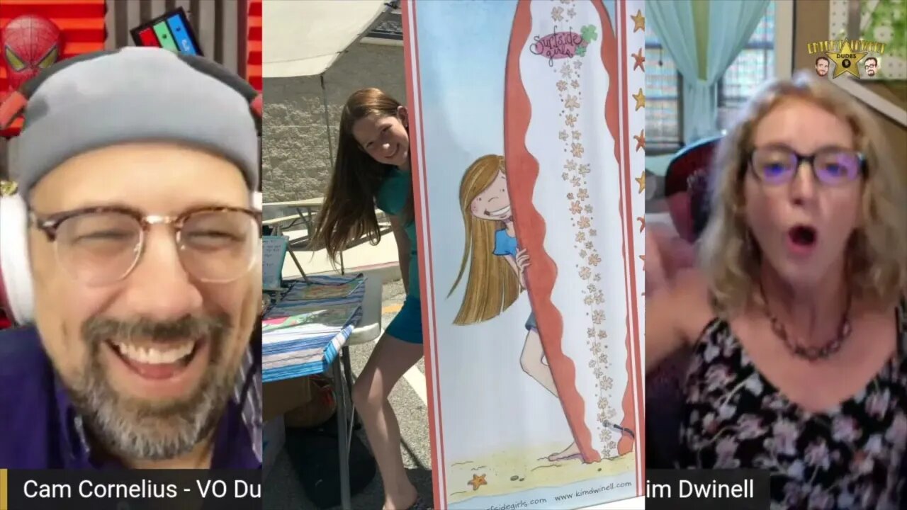 #49 - SURFSIDE GIRLS SURPRISE! Kim Dwinell, Author and Illustrator of Surfside Girls on APPLE TV