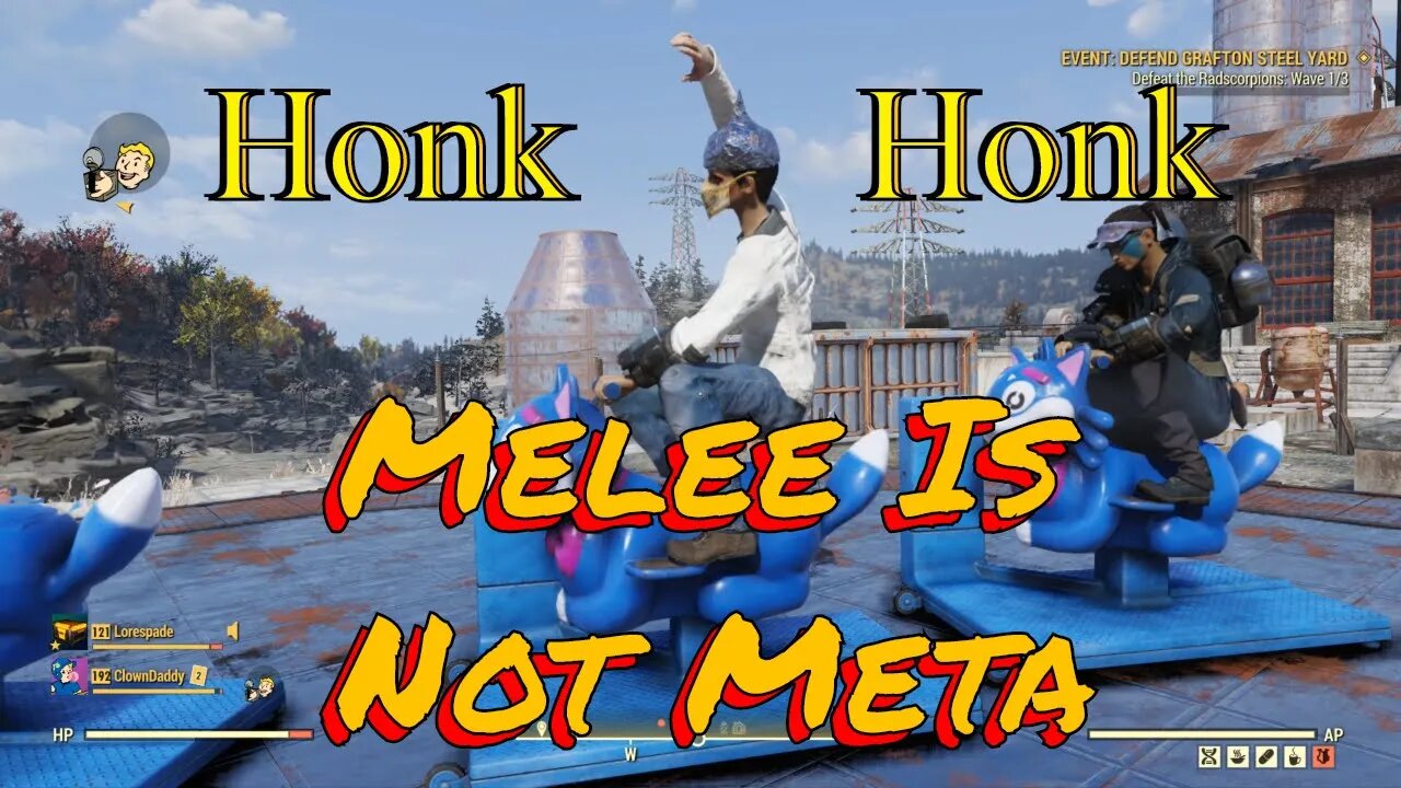 Honk - Melee Is Not The Meta With Clown Daddy - Honk