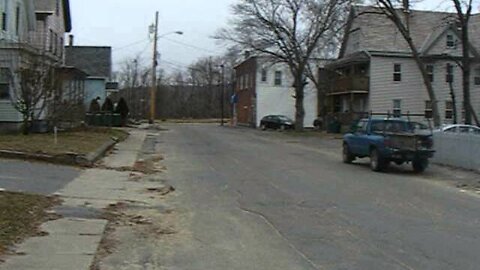 Blizzard Nemo the first flakes