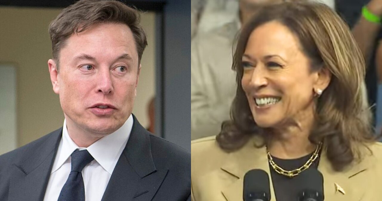 Elon Musk Extends an Offer to Kamala Harris After Trump Interview Explodes