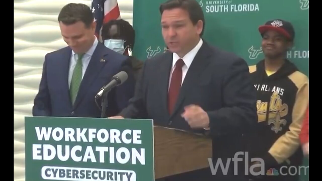 Ron DeSantis tells young people they don’t need to wear a mask